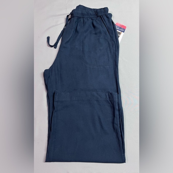 Splendid Pants - Splendid Cropped Leg Wide Leg Linen Pants NWT Size Medium